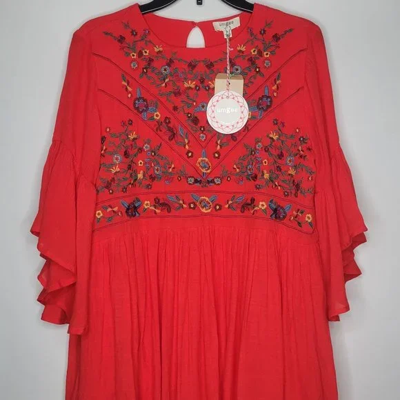 umgee boho bliss dress Umgee Dresses | Nwt Umgee Boho Bliss Dress | Color: Blue/Green | Size: M